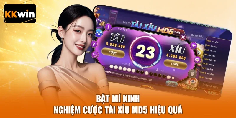 Bật mí kinh nghiệm cược tài xỉu MD5 hiệu quả