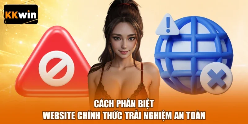 Cách phân biệt website chính thức trải nghiệm an toàn