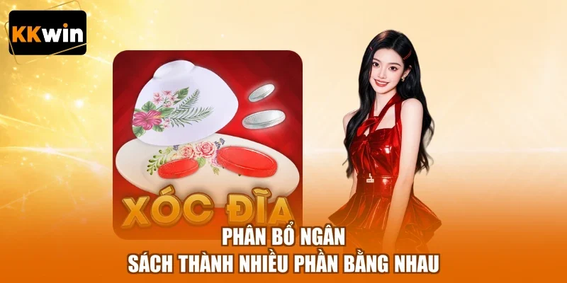 phan bo ngan sach thanh nhieu phan bang nhau Phân bổ ngân sách thành nhiều phần bằng nhau