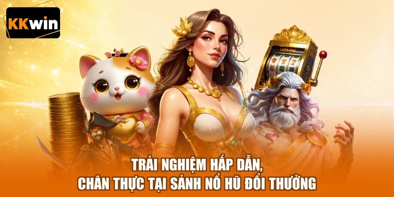 Trải nghiệm hấp dẫn, chân thực tại sảnh nổ hũ đổi thưởng